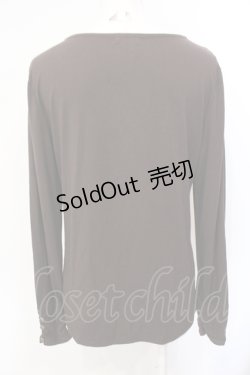 画像2: axes femme / ベロアラインカットソー  ブラウン O-25-07-17-095-AX-TO-IG-ZT055