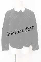 INGEBORG / ベロアキルトジャケット  クロ O-25-07-17-011-LO-JA-IG-ZT209