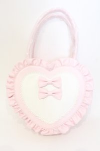 Chalmiere / 推し活ハートミディバッグ  ピンク O-25-07-17-111-LO-BG-IG-OS