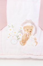 画像2: m petit by misako / ラビットベアプリントトートバッグ  ピンク O-25-07-17-113-LO-BG-IG-ZTK024 (2)