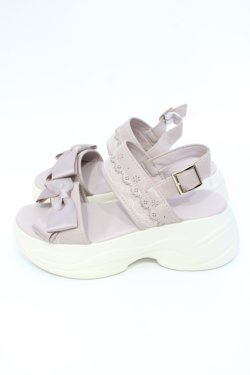 画像3: m petit by misako / AMリボンスニーカーサンダル M ピンク O-25-07-17-114-LO-SH-IG-ZT-K022