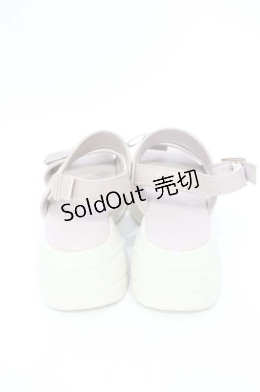 画像4: m petit by misako / AMリボンスニーカーサンダル M ピンク O-25-07-17-114-LO-SH-IG-ZTK022 (4)