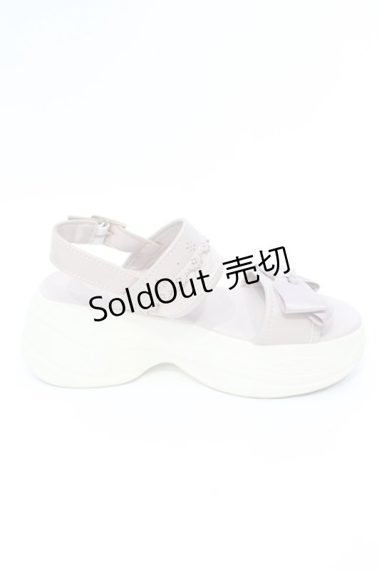 画像5: m petit by misako / AMリボンスニーカーサンダル M ピンク O-25-07-17-114-LO-SH-IG-ZTK022 (5)