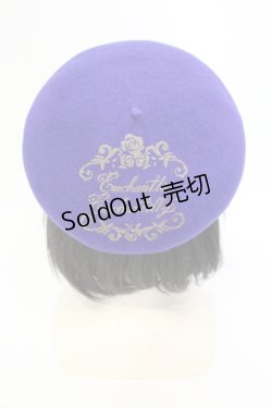 画像5: Enchantlic Enchantilly / ロゴプリントベレー帽  ブルー O-25-07-17-115-LO-AC-IG-OS