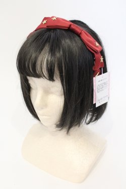 画像1: Angelic Pretty / Twinkleスタッズカチューシャ  アカ O-25-07-17-120-AP-AC-IG-OS