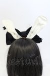 画像4: Angelic Pretty / Marionette Clockラビットカチューシャ  クロ O-25-07-17-121-AP-AC-IG-ZT487-F002 (4)