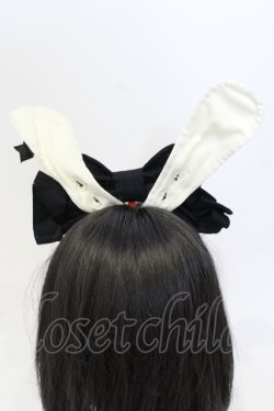 画像4: Angelic Pretty / Marionette Clockラビットカチューシャ  クロ O-25-07-17-121-AP-AC-IG-OS