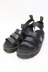 Dr.Martens （Getta Grip） /AIRE サンダル UK6（約25cm） ワイルドクロコエンボス O-25-07-17-124-PU-SH-YM-ZT-K022