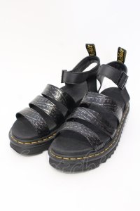 Dr.Martens （Getta Grip） /AIRE サンダル UK6（約25cm） ワイルドクロコエンボス O-25-07-17-124-PU-SH-YM-OS