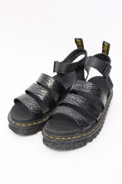 画像1: Dr.Martens （Getta Grip） /AIRE サンダル UK6（約25cm） ワイルドクロコエンボス O-25-07-17-124-PU-SH-YM-OS
