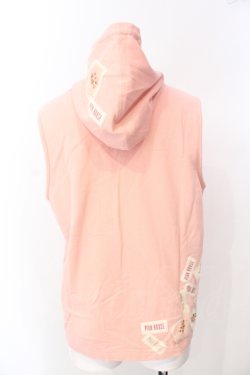 画像4: PINK HOUSE / フードノースリーブベスト  ピンク O-25-07-17-014-LO-TO-IG-OS