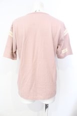 画像3: INGEBORG / ロゴパッチTシャツ S ピンク O-25-07-17-016-LO-TS-IG-ZT182 (3)