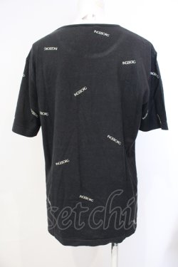 画像3: INGEBORG / ロゴプリントTシャツ M クロ O-25-07-17-026-LO-TS-IG-OS