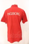 画像2: INGEBORG / ロゴプリントポロシャツチュニック  アカ O-25-07-17-028-LO-TO-IG-ZT182 (2)