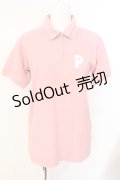 PINK HOUSE / ロゴプリントポロシャツ  ピンク O-25-07-17-029-LO-BL-IG-OS