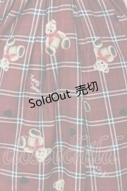 画像4: Honey Cinnamon / チェックベアジャンスカ F アカ O-25-07-18-031-LO-OP-OW-OS