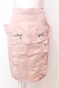 Honey Cinnamon / フリルタイトスカート F ピンク O-25-07-18-004-LO-SK-OW-OS