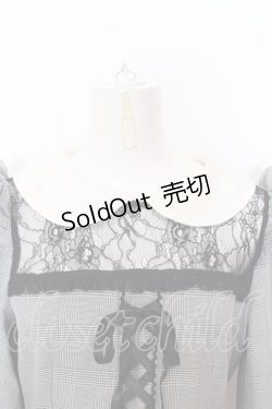 画像2: Ank Rouge / ヨークレース切り替えスピンドルワンピース M クロ O-25-07-18-039-CA-OP-OW-OS