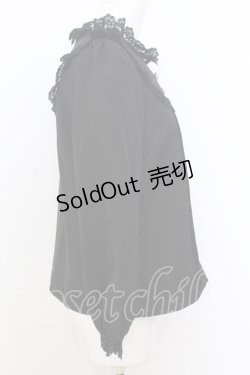 画像3: evelyn / プチローズプルブラウス F クロ O-25-07-18-041-LO-BL-OW-OS