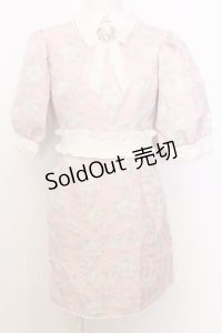 Swankiss / EK J/Q frill O/P　ワンピース F ピンク O-25-07-18-043-CA-OP-OW-OS