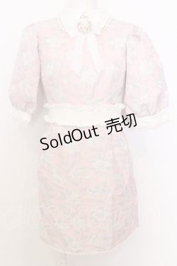 画像1: Swankiss / EK J/Q frill O/P　ワンピース F ピンク O-25-07-18-043-CA-OP-OW-OS