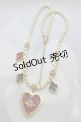 BABY,THE STARS SHINE BRIGHT / HEART TRUMPネックレス  ゴールド O-25-07-18-1089-BA-AC-IG-OS