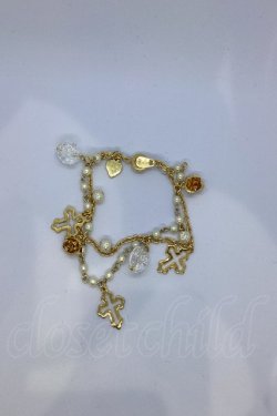 画像1: BABY,THE STARS SHINE BRIGHT / 覚めない夢をみるための Re・ci・pe ブレスレット  ゴールド O-25-07-18-1099-BA-AC-IG-OS