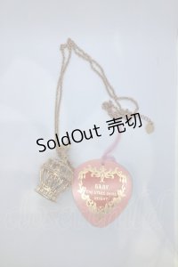 BABY,THE STARS SHINE BRIGHT / Be My Valentine ネックレス  ピンクゴールド O-25-07-18-1102-BA-AC-IG-OS
