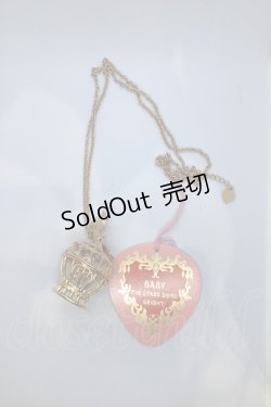 画像1: BABY,THE STARS SHINE BRIGHT / Be My Valentine ネックレス  ピンクゴールド O-25-07-18-1102-BA-AC-IG-OS
