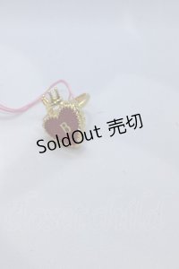 BABY,THE STARS SHINE BRIGHT / HEART TRUMP リング  えんじ×ゴールド O-25-07-18-1103-BA-AC-IG-OS
