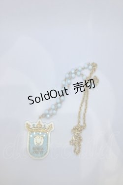 画像1: Angelic Pretty / Charlotte's Bearエンブレムネックレス  サックス O-25-07-18-1109-AP-AC-IG-OS