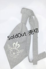 metamorphose / スクールネクタイ  グレー O-25-07-18-1123-ME-ZA-IG-OS