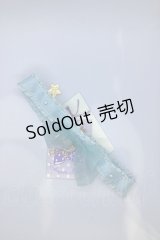 Angelic Pretty / オーガンジークロスチョーカー  サックス O-25-07-18-1015-AP-AC-IG-ZT486-F001