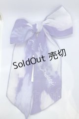 Angelic Pretty / Misty Skyリボンクリップ  ラベンダー O-25-07-18-1016-AP-ZA-IG-OS