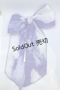 Angelic Pretty / Misty Skyリボンクリップ  ラベンダー O-25-07-18-1016-AP-ZA-IG-OS