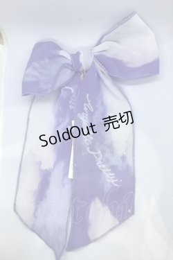 画像1: Angelic Pretty / Misty Skyリボンクリップ  ラベンダー O-25-07-18-1016-AP-ZA-IG-OS