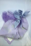 Angelic Pretty / Misty Skyクルー丈ソックス   O-25-07-18-1024-AP-ZA-IG-OS