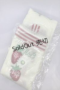 Angelic Pretty / 摘みたていちご オーバーニー  オフ O-25-07-18-1031-AP-ZA-IG-OS