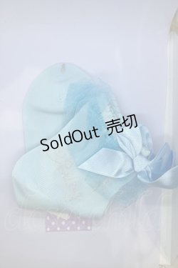 画像1: Angelic Pretty / Misty Skyクルー丈ソックス  サックス O-25-07-18-1039-AP-ZA-IG-ZT485-F002