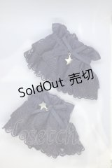 Krad Lanrete（海外ロリィタ） / Lost in Sea Blue Matchingお袖とめ  ネイビー O-25-07-18-1042-GO-ZA-IG-OS