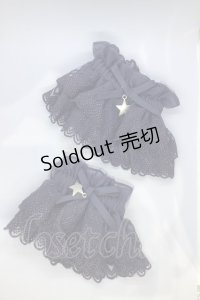 Krad Lanrete（海外ロリィタ） / Lost in Sea Blue Matchingお袖とめ  ネイビー O-25-07-18-1042-GO-ZA-IG-OS