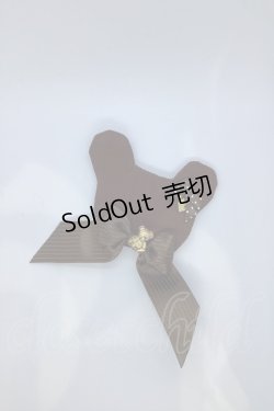 画像1: BABY,THE STARS SHINE BRIGHT / Nounoursバレッタ  ブラウン O-25-07-18-1046-BA-AC-IG-OS