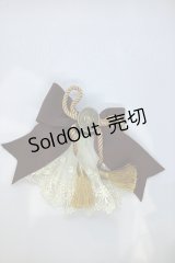 Innocent World / コードタッセルリボンクリップ  ブラウン O-25-07-18-1051-IW-AC-IG-ZT486-F001