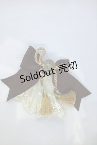 Innocent World / コードタッセルリボンクリップ  ブラウン O-25-07-18-1051-IW-AC-IG-ZT486-F001