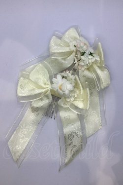 画像1: BABY,THE STARS SHINE BRIGHT / Trifolium仕立てのFairyコーム  アイボリー O-25-07-18-1062-BA-AC-IG-OS