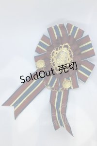 ALICE and the PIRATES / Ariana ストライプリボンロゼッタ  ネイビー O-25-07-18-1063-PA-AC-IG-ZT486-F001