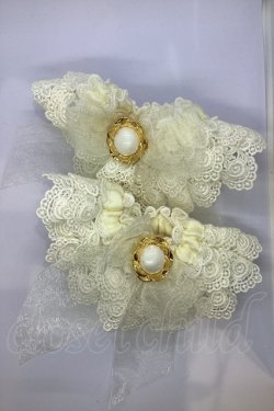 画像1: BABY,THE STARS SHINE BRIGHT / Claudia,The Fairy Tale Princessお袖とめ  アイボリー O-25-07-18-1069-BA-ZA-IG-OS
