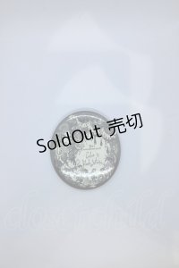 GOTHその他 / 妖カンバッジ  ブラック O-25-07-18-1005-EL-ZA-OW-OS