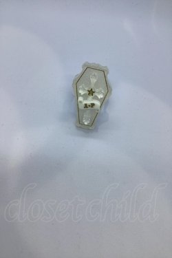 画像1: Angelic Pretty / Horrorコフィンリング  シロ O-25-07-18-1084-AP-AC-IG-OS