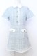 画像1: Swankiss / EK tweed pocket O/P　ワンピース F サックス O-25-07-18-059-CA-OP-OW-OS (1)